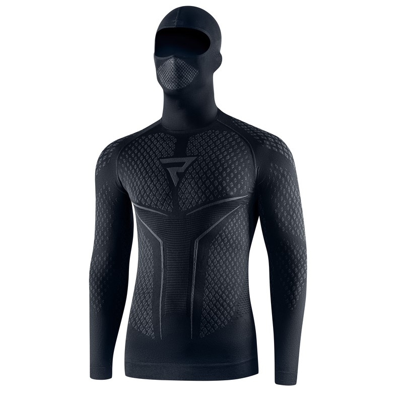 Termo triko Rebelhorn Therm II 2v1 čierno-šedé