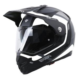 Enduro prilba RSA MX-01 EVO čierno-bielo-šedá výpredaj