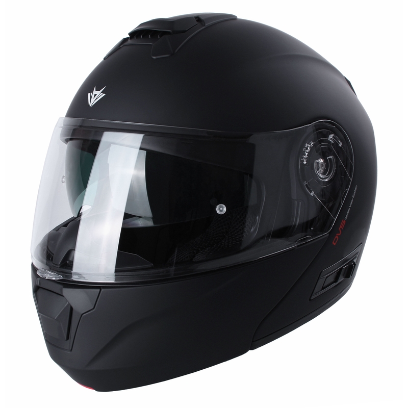 Vyklápacia prilba na motocykel RSA Rival čierna matná