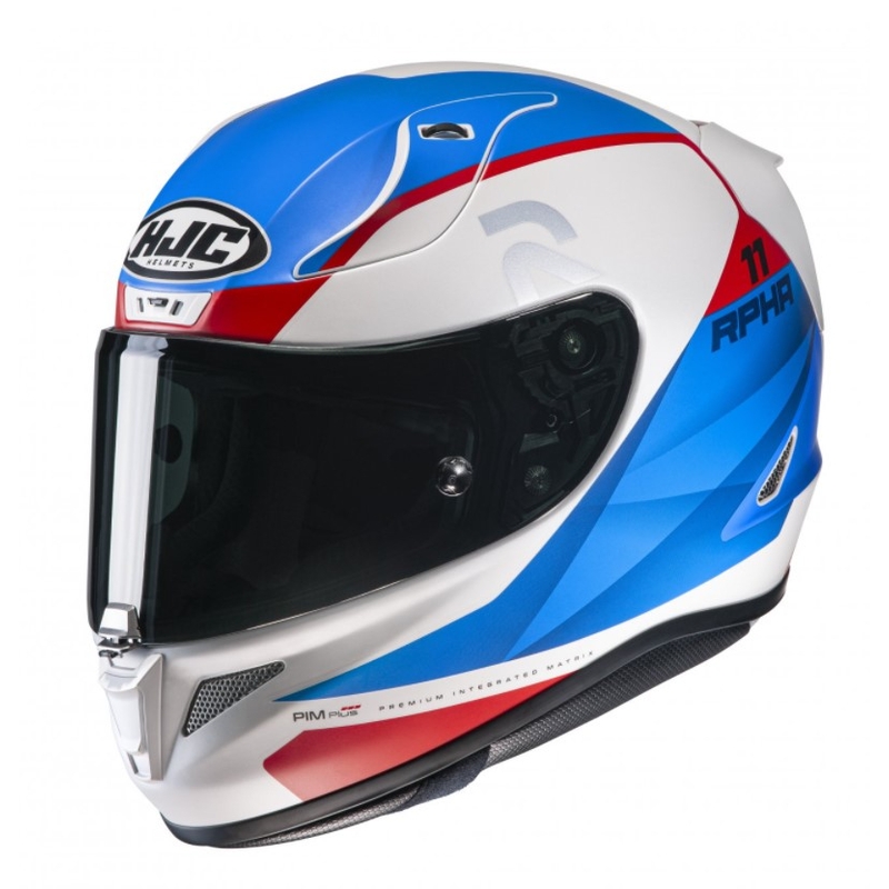 Integrálna prilba na motocykel HJC RPHA 11 Texen MC21SF modro-červeno-biela výpredaj