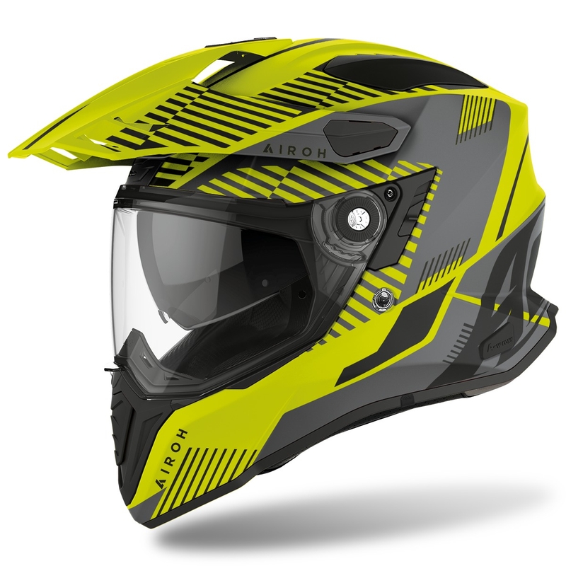 Enduro prilba Airoh Commander Boost 2022 žltá matná výpredaj