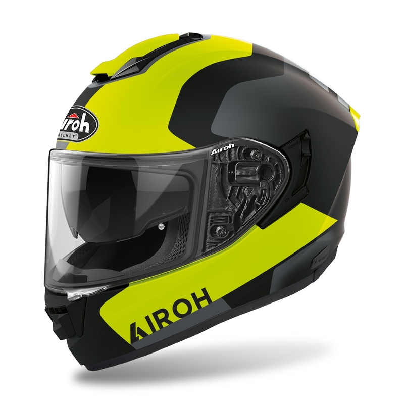 Integrálna prilba na motocykel Airoh ST.501 Dock 2022 fluo žltá matná výpredaj