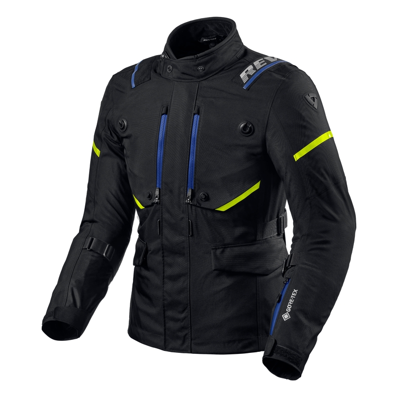 Bunda na motocykel Revit Vertical GTX čierna