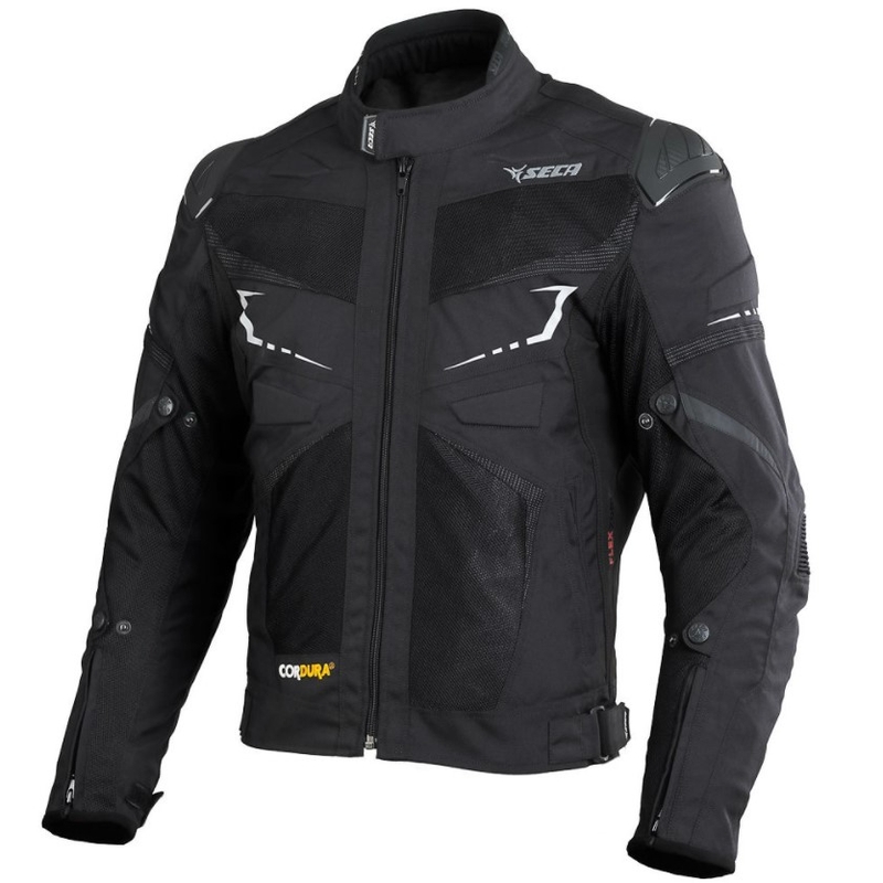 Bunda na motocykel SECA Venti Uno čierná výpredaj