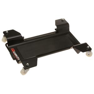 Pojazdná podložka pod hlavný stojan Q-Tech čierna