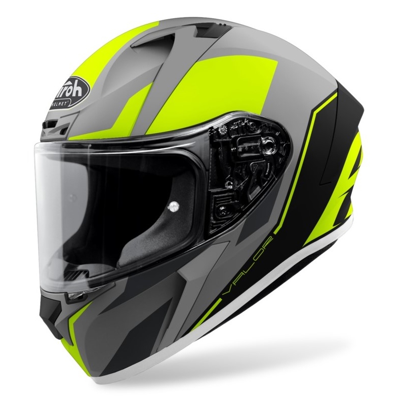 Integrálna prilba na motocykel Airoh Valor Wings 2021 fluo žltá matná výpredaj