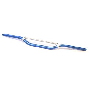 Moto riadidlá Cross / enduro s hrazdou modré