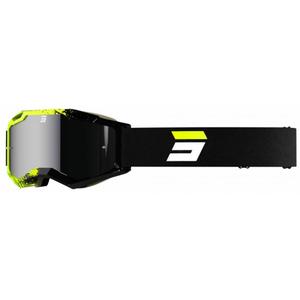 Motokrosové okuliare Shot Iris 2.0 Fusion čierno-fluo žlté