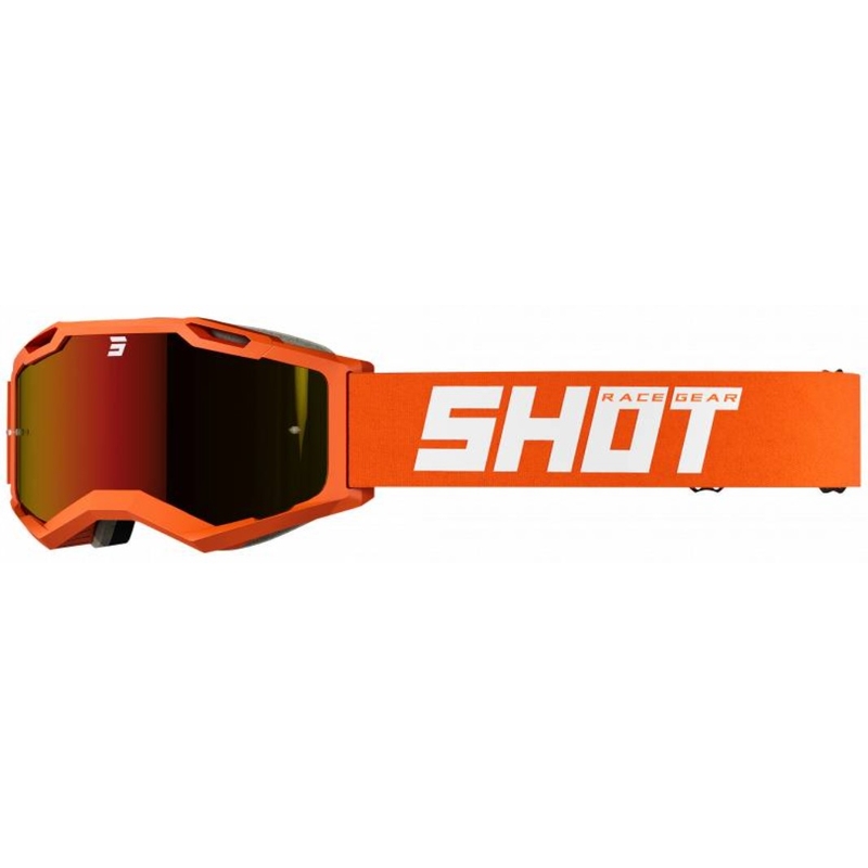 Motokrosové okuliare Shot Iris 2.0 Solid oranžové