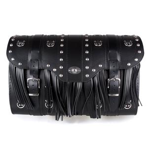 Kožený moto kufr na motorku Chopper RSA-15C se zám