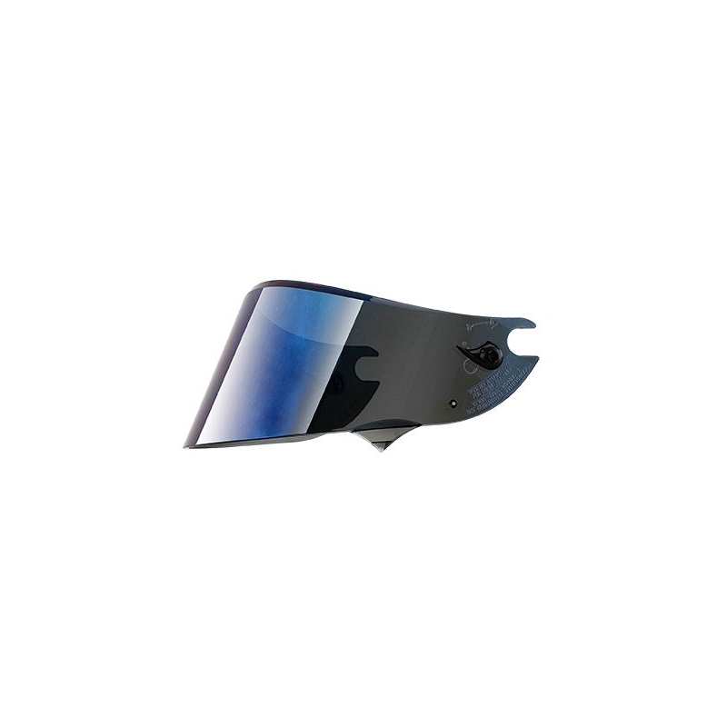 Modro irídiové plexi SHARK RACE R-PRO, RACE R-PRO CARBON  - II. akosť