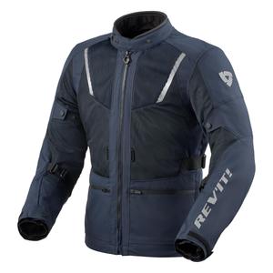 Bunda na motocykel Revit Levante 2 H2O tmavo modrá