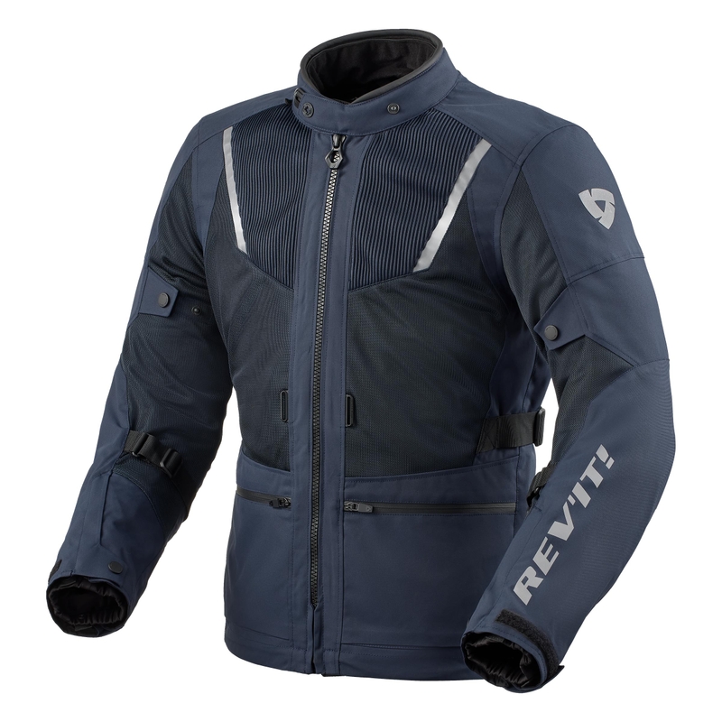 Bunda na motocykel Revit Levante 2 H2O tmavo modrá