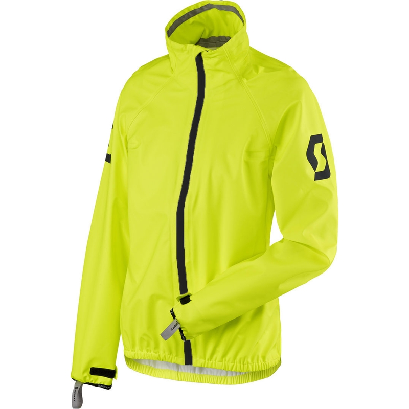 Dámska bunda do dažďa SCOTT Ergonomic Pro DP fluo žltá