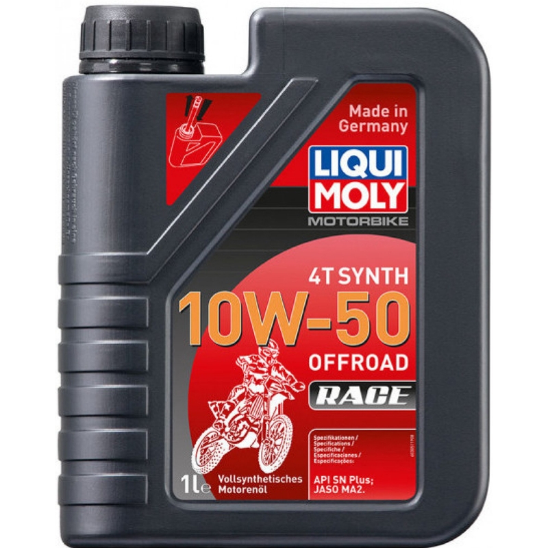 Motorový olej LIQUI MOLY Motorbike 4T Synth 10W50 Offroad Race 1 l