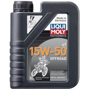 Motorový olej LIQUI MOLY Motorbike 4T 15W50 Offroad 1 l