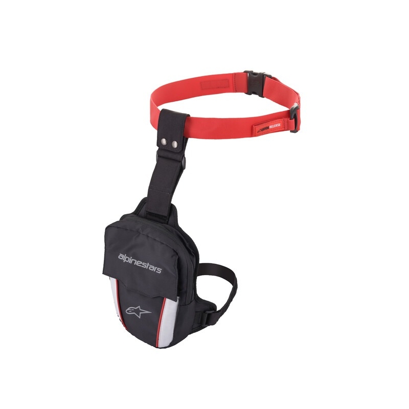 Vrecko na stehno Alpinestars Access čierno-červeno-biela