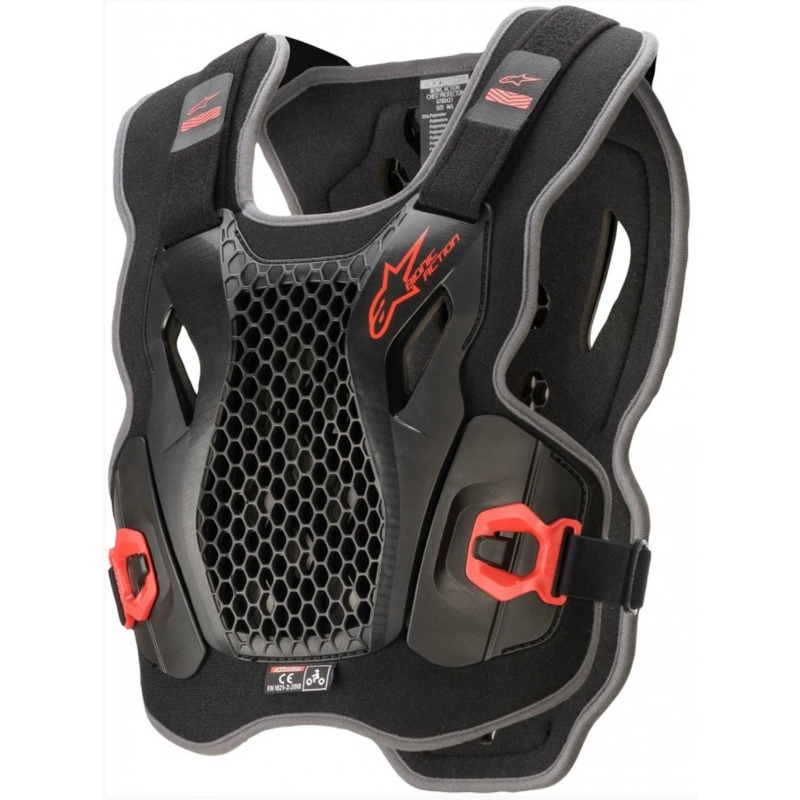 Chránič hrudníka Alpinestars Bionic Action čierno-červený