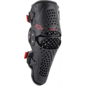 Chrániče kolien Alpinestars SX-1 V2 čierno-červené