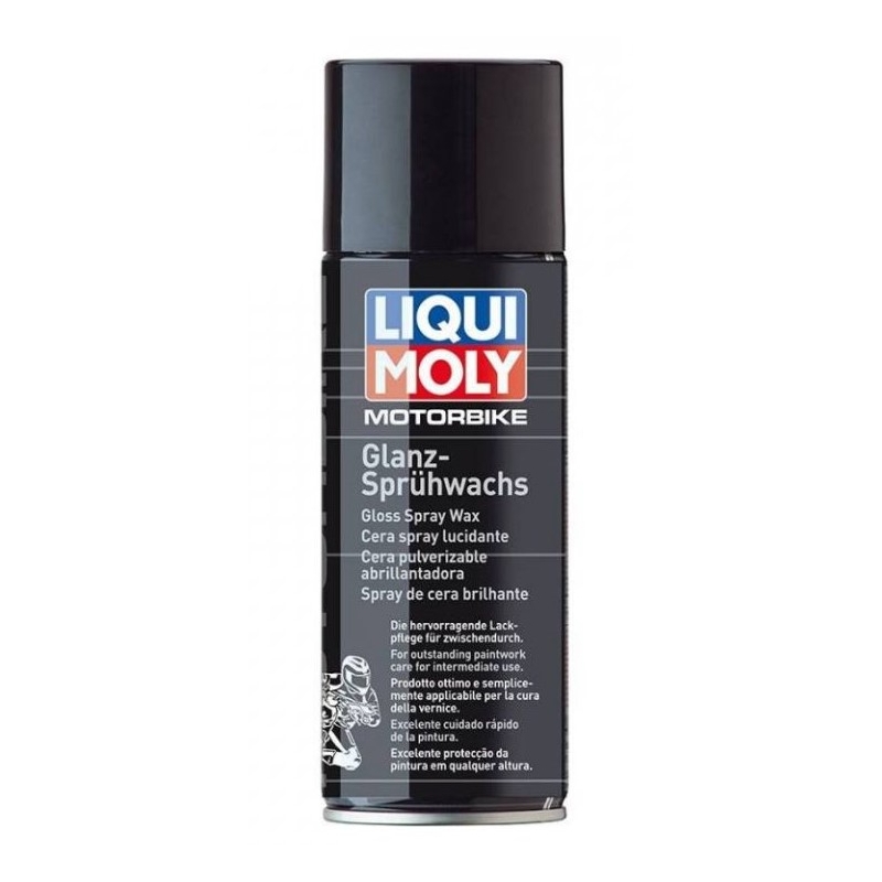 Lesklý vosk na motocykle v spreji LIQUI MOLY 400 ml
