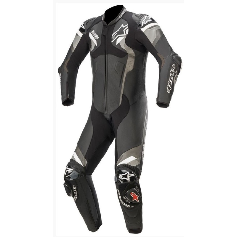 Jednodielna kombinéza Alpinestars ATEM 4 čierno-šedo-biela výpredaj