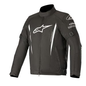 Bunda na motocykel Alpinestars Gunner Waterproof čierno-biela