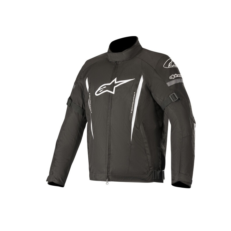 Bunda na motocykel Alpinestars Gunner Waterproof čierno-biela