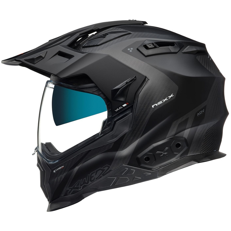 Enduro prilba NEXX X.Wed 2 Vaal Carbon čierna výpredaj