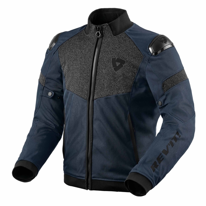 Bunda na motocykel Revit Action H2O tmavo modrá výpredaj