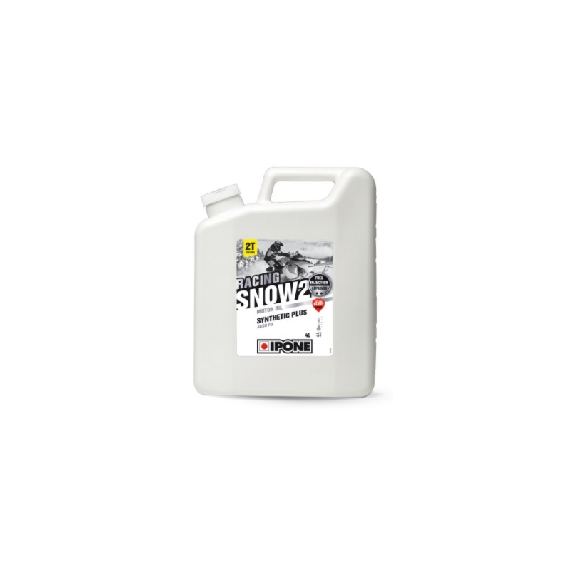 Olej do snežných skútrov Ipone 2T Snow racing 4 l jahodový