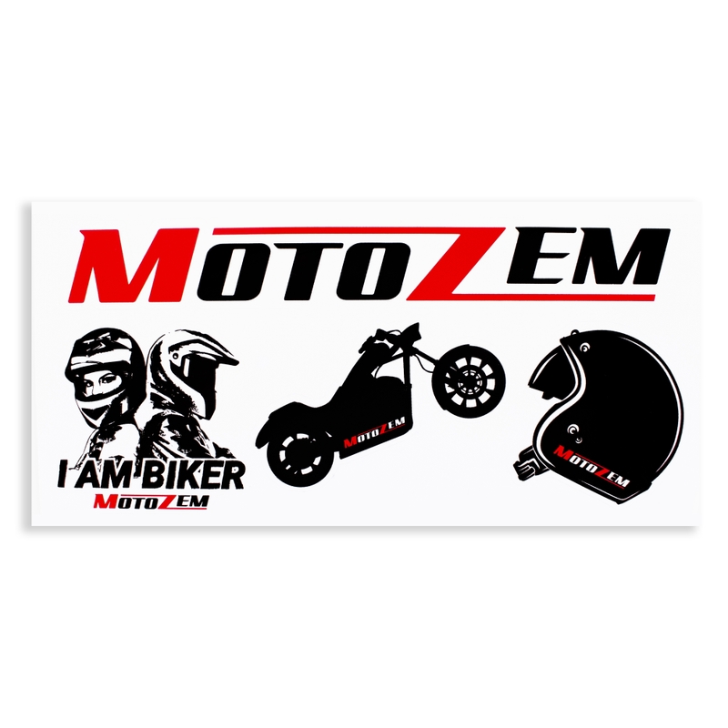 Súprava nálepiek MotoZem Chopper