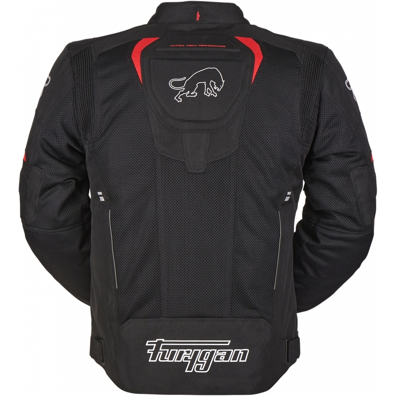Bunda na motocykel Furygan Ultra Spark Vented 3 v 1 červeno-čierna