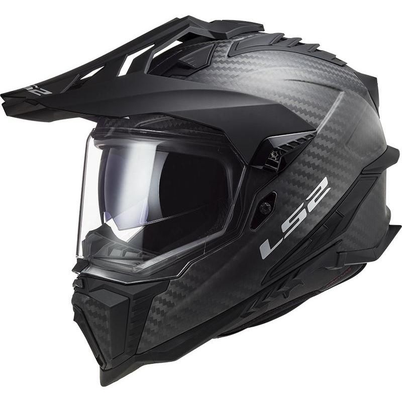 Enduro prilba LS2 MX701 Explorer C Carbon čierna lesklá