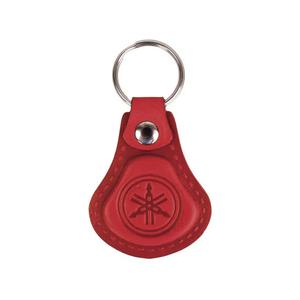 Kožený prívesok na kľúče Yamaha červený