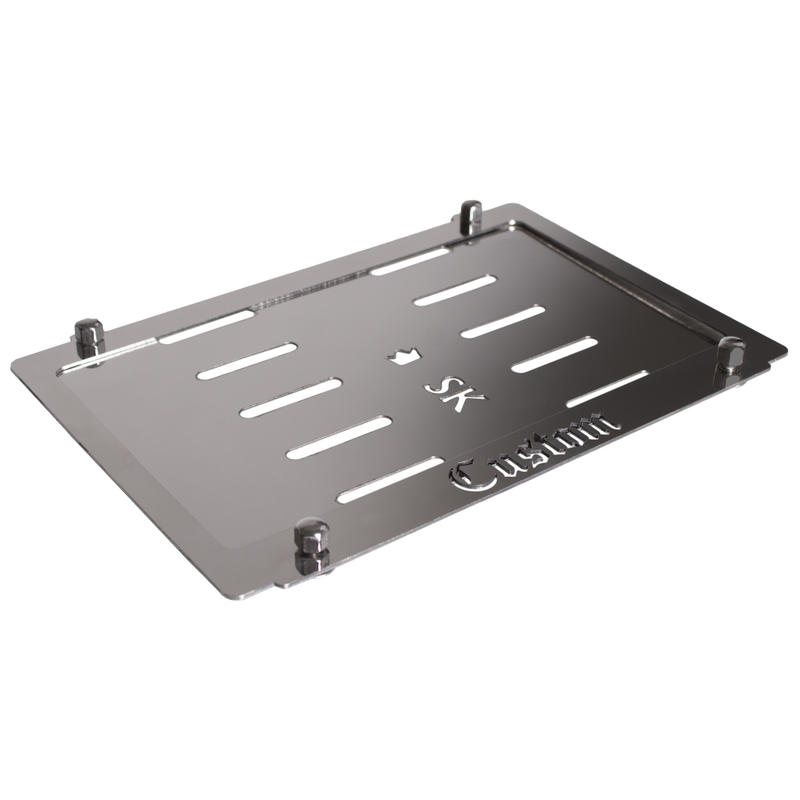 Nerezová podložka pod SK ŠPZ Custom výpredaj
