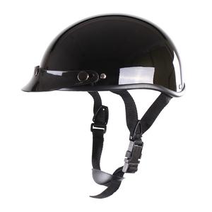 Prilba na motorku RSA Chopper čierna lesklá