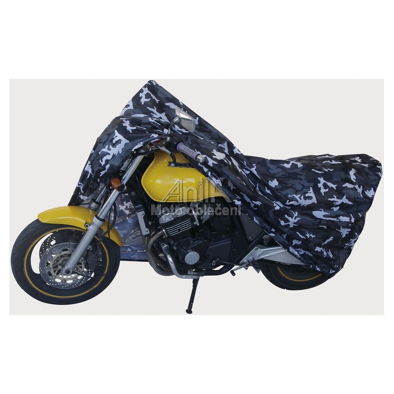 Moto plachta na motocykel camuflage