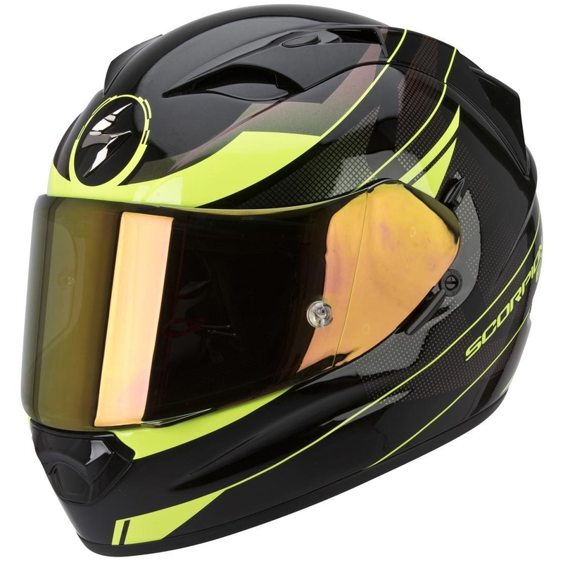 Integrálna prilba Scorpion EXO-1200 Air Fulmen čierno-fluo žltá výpredaj
