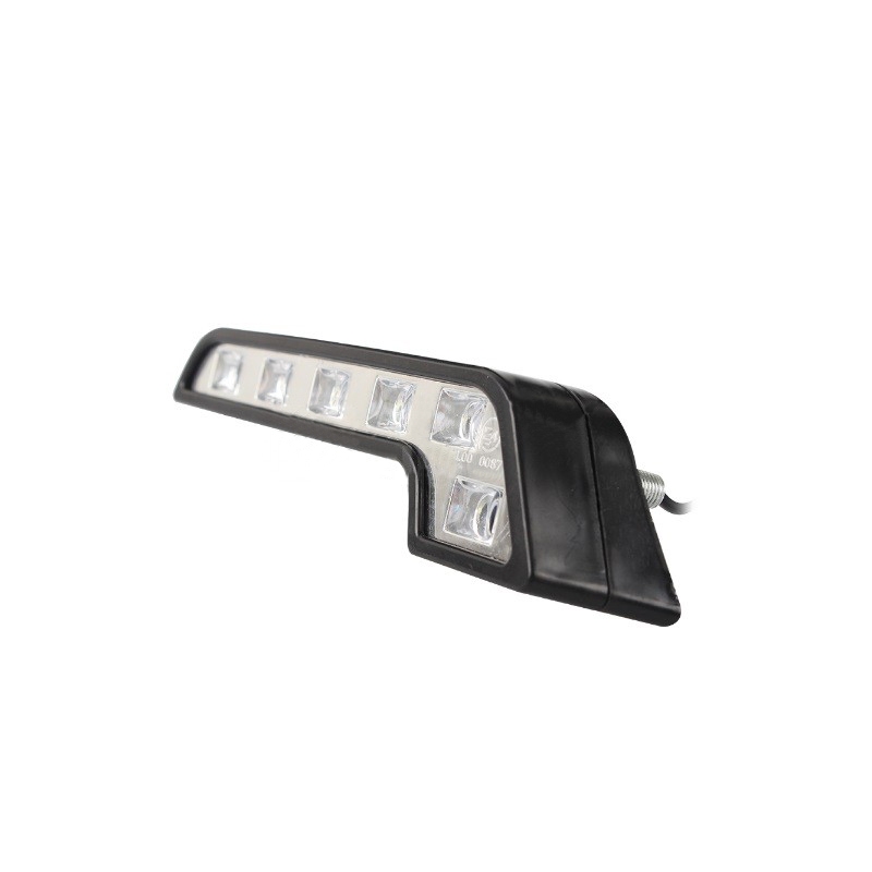 Svetlá denného osvetlenia Superlight RL 6 LED diód 400 LM zahnuté