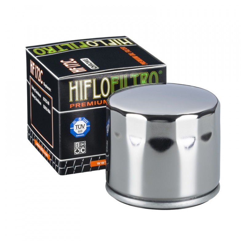 Olejový filter HIFLOFILTRO chróm