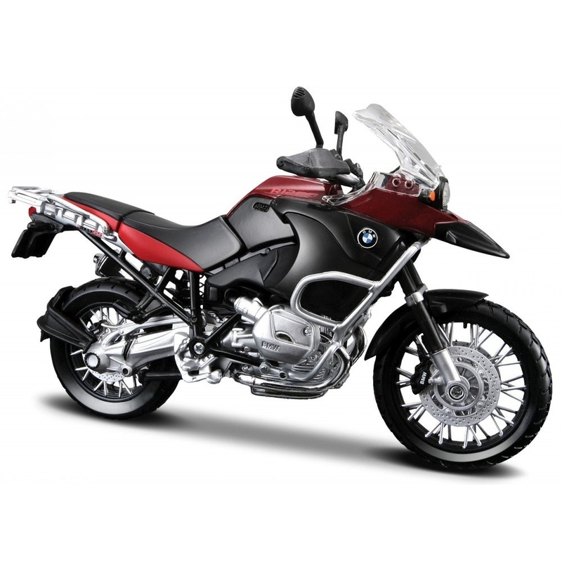 Model motocykla Maisto BMW R1200GS smazáno