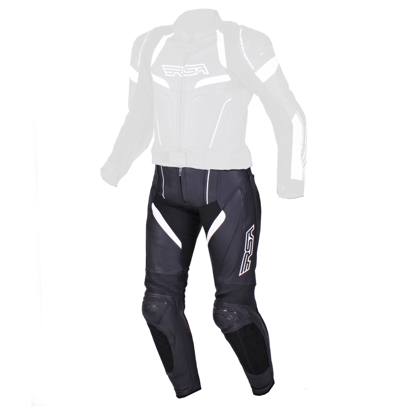 Dámske nohavice RSA Speedway čierno-biele výpredaj