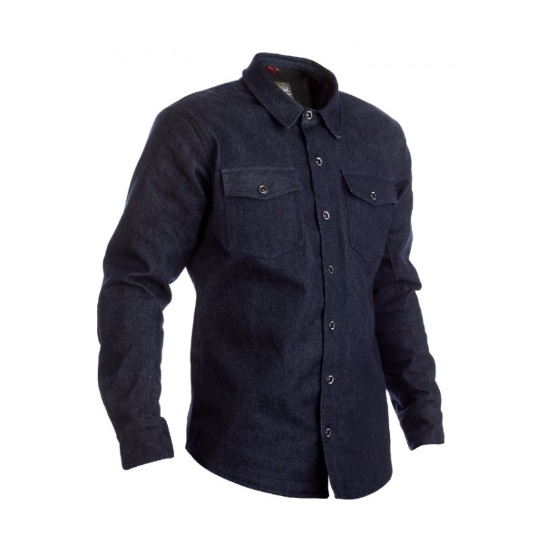 Košeľa na motocykel RST X Denim CE tmavo modrá výpredaj