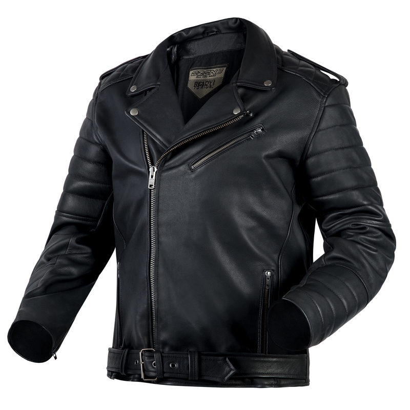 Bunda na motocykel Ozone Ramones Modern čierna výpredaj