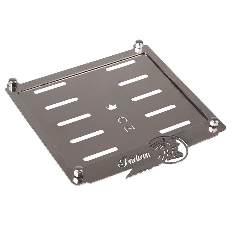 Nerezová podložka pod CZ ŠPZ Indian