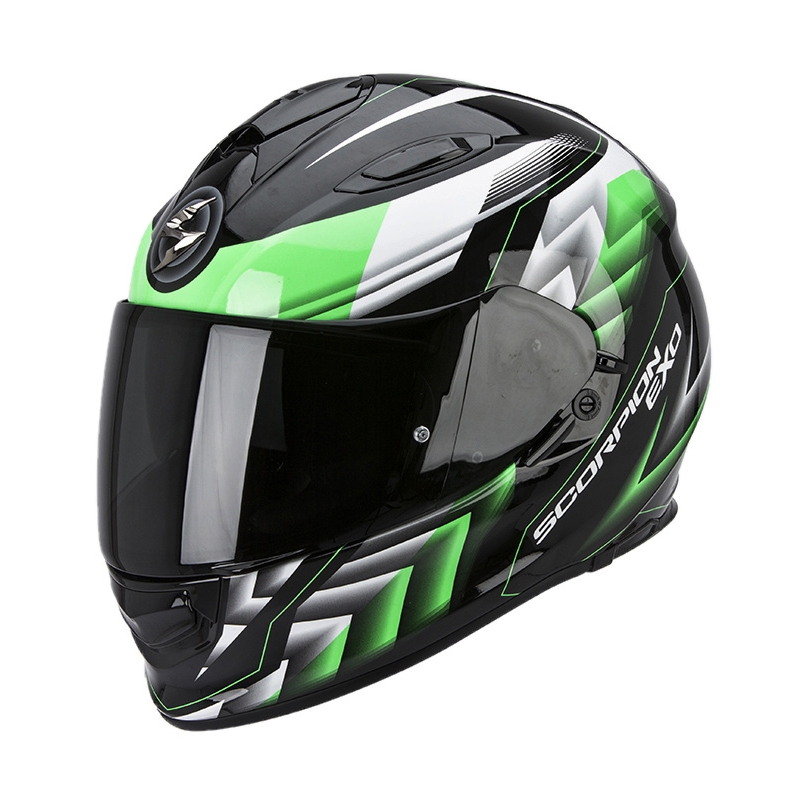 Integrálna prilba na moto Scorpion EXO-510 Air Scale čierno-zelená výpredaj