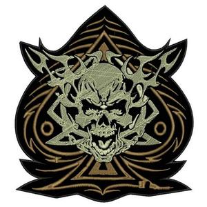 Nášivka Pik hnedá - veľká výpredaj