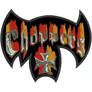 Nášivka Choppers sekera - veľká výpredaj