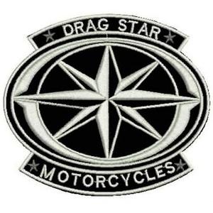 Nášivka Drag Star Motorcycles - veľká