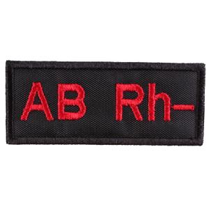 Nášivka s krvnou skupinou AB Rh-